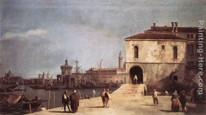 The Fonteghetto della Farina painting - Canaletto The Fonteghetto della Farina art painting